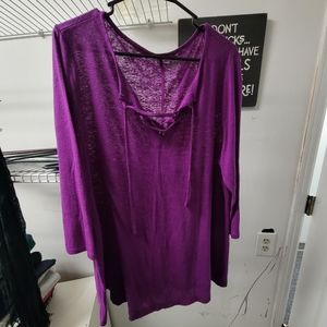 Fuschia lane bryant tunic